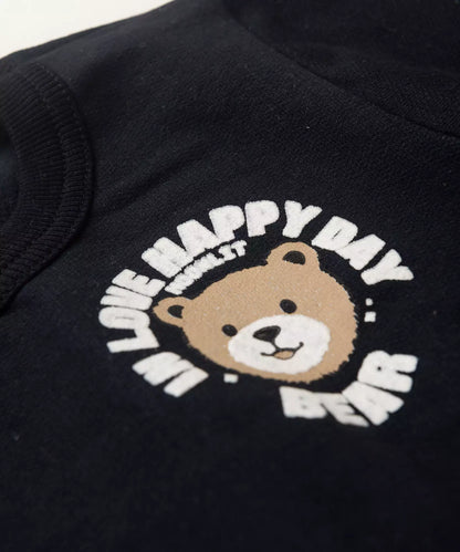 Conjunto de Inverno para Menino Bear Preto