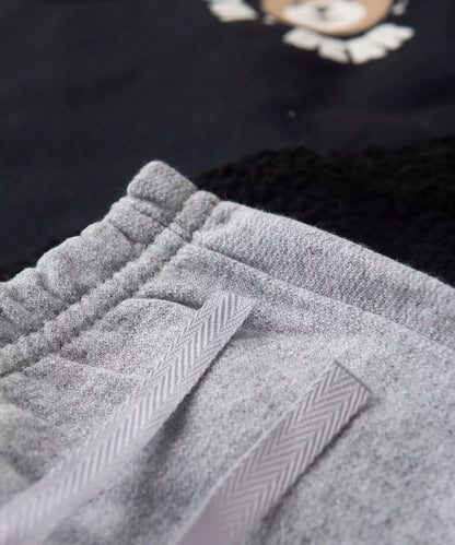 Conjunto de Inverno para Menino Bear Preto