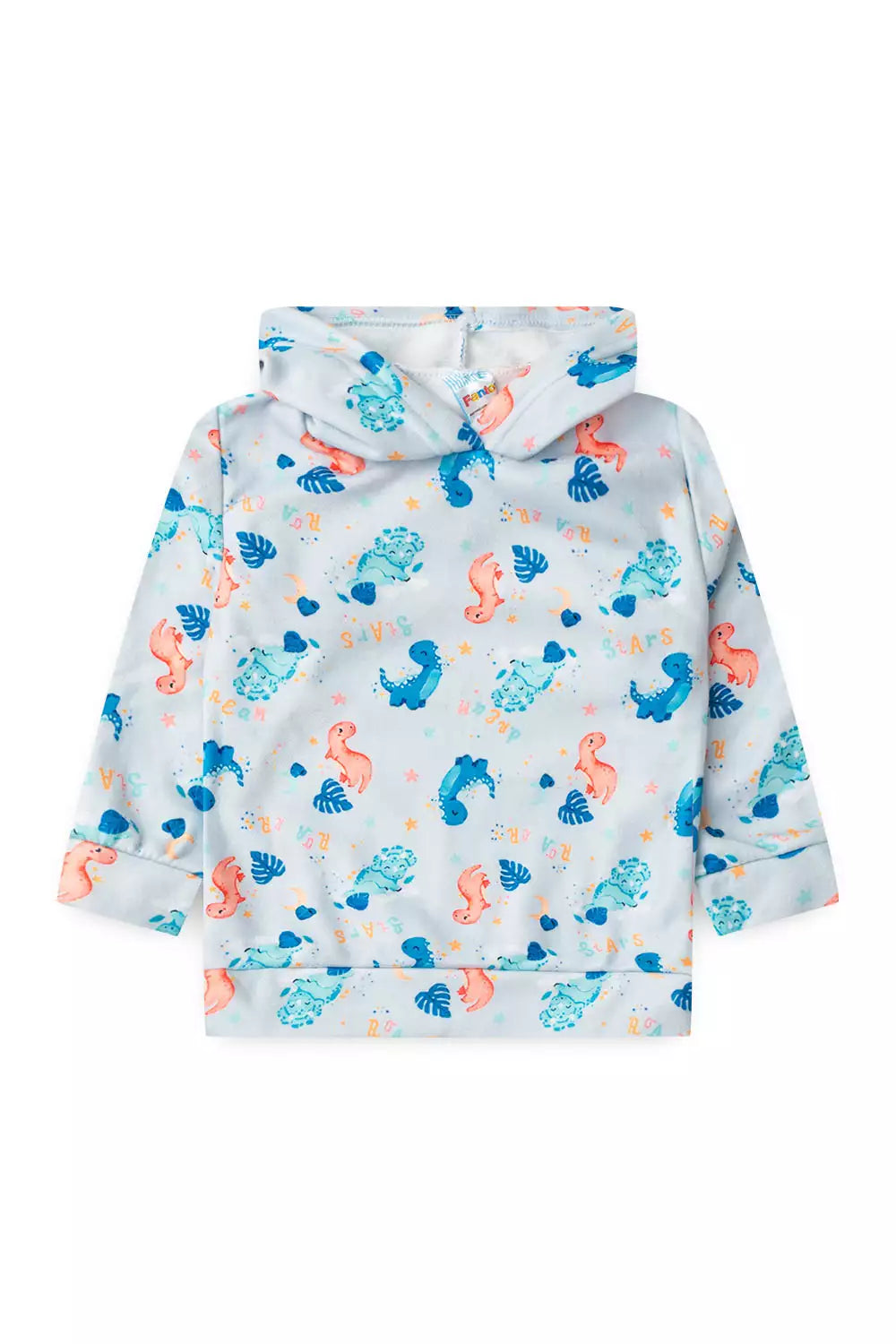 Conjunto de Inverno para Menino Dino Aventura Azul