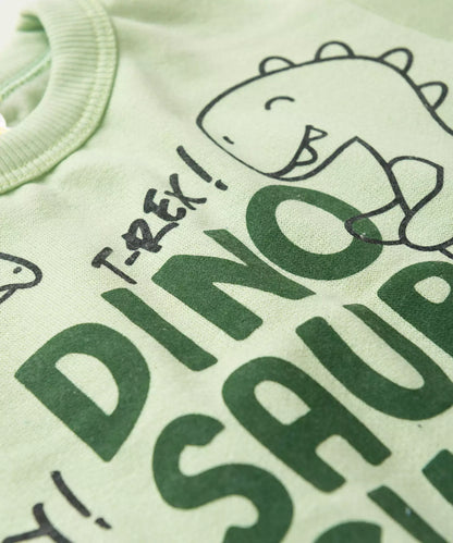Conjunto de Inverno para Menino Dino Club Verde