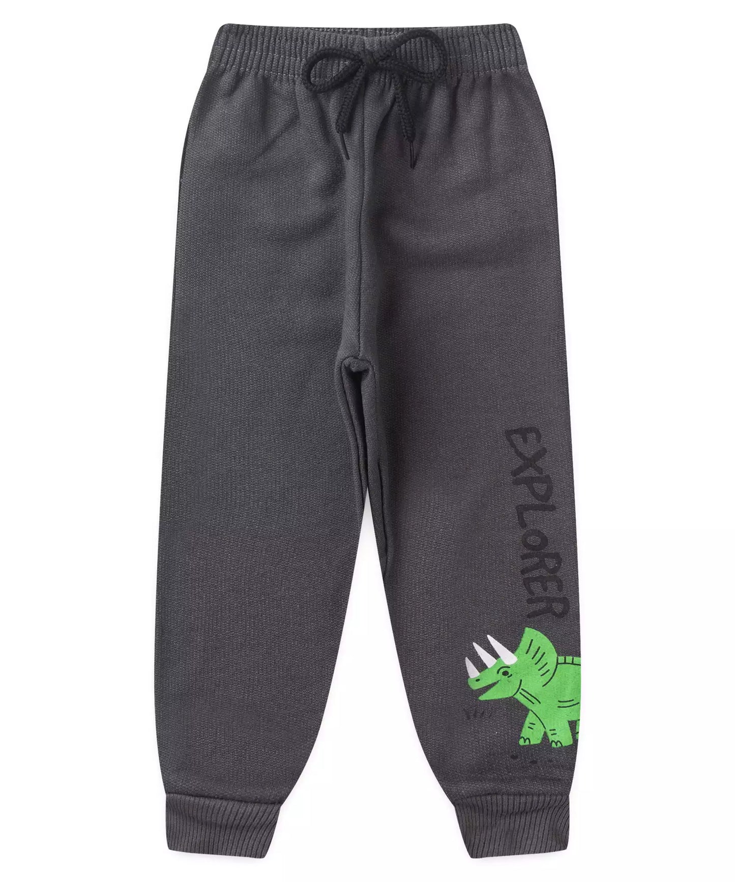 Conjunto de Inverno para Menino Dinossauro no Chumbo