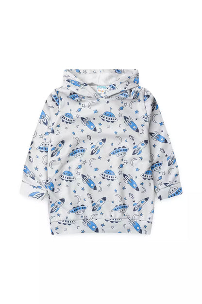 Conjunto de Inverno para Menino Espaço Divertido Marinho