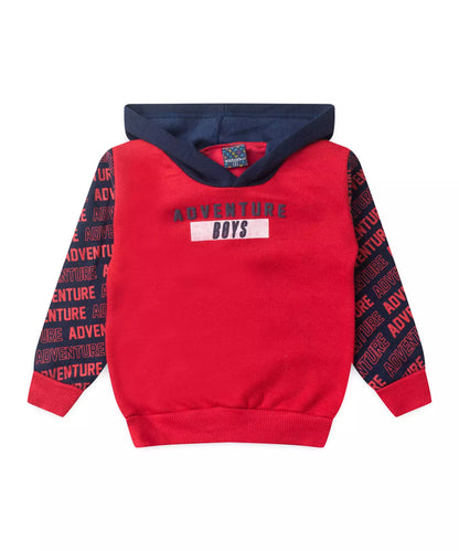 Conjunto de Inverno para Menino Estampado Vermelho