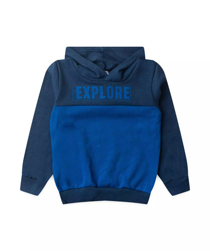 Conjunto de Inverno para Menino Explore Marinho