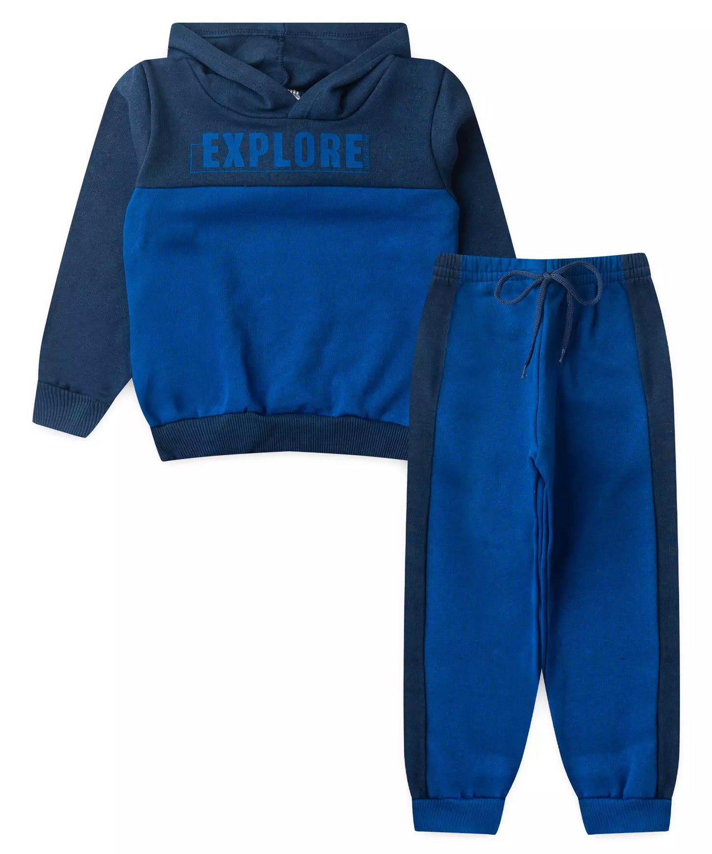 Conjunto de Inverno para Menino Explore Marinho