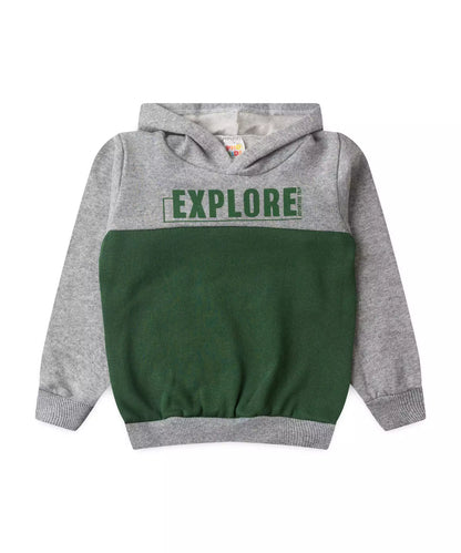 Conjunto de Inverno para Menino Explore Verde