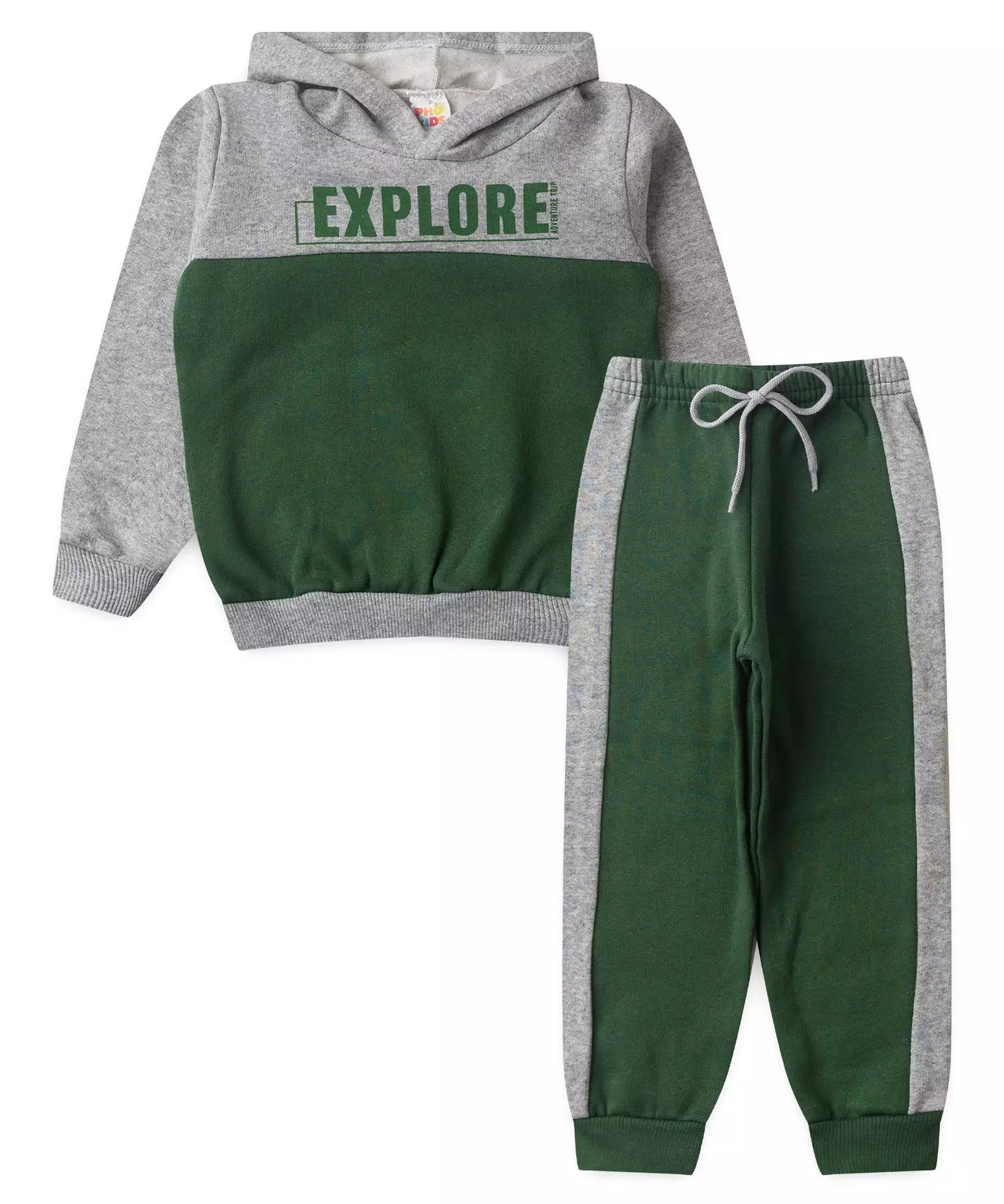 Conjunto de Inverno para Menino Explore Verde