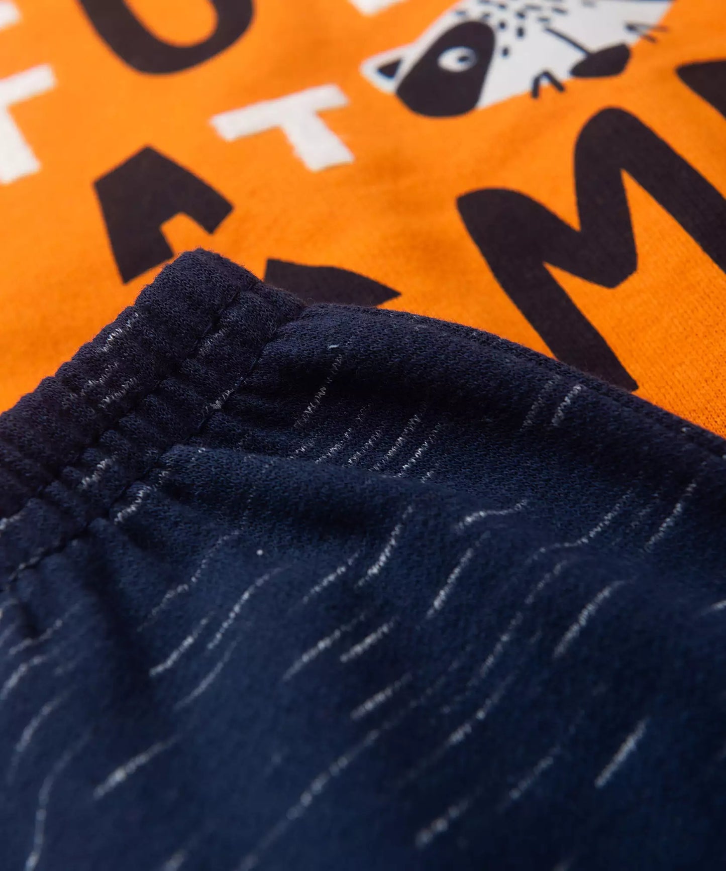 Conjunto de Inverno para Menino Guaxinim Laranja