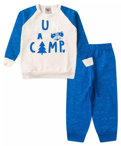 Conjunto de Inverno para Menino Guaxinim Marfim