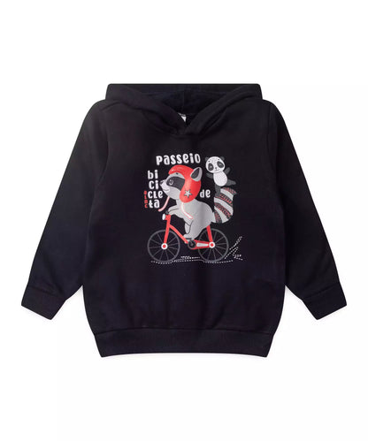 Conjunto de Inverno para Menino Guaxinim Marinho
