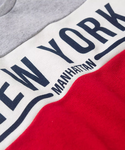 Conjunto de Inverno para Menino New York Mescla