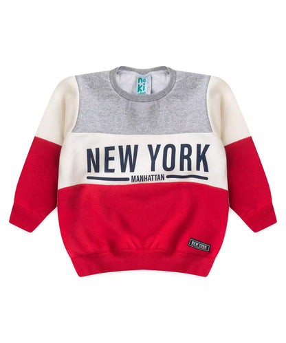 Conjunto de Inverno para Menino New York Mescla
