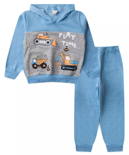 Conjunto de Inverno para Menino Play Time Azul