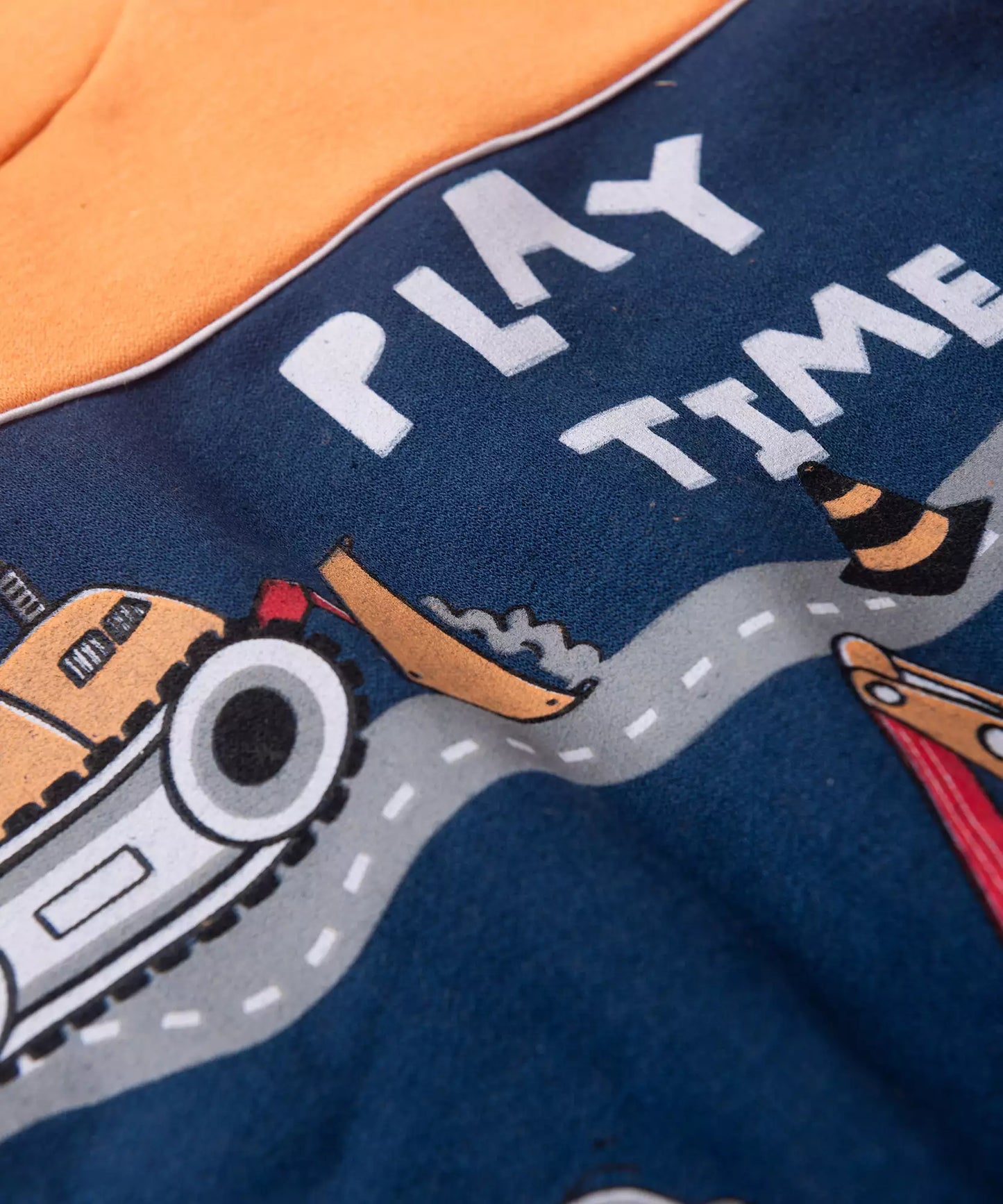 Conjunto de Inverno para Menino Play Time Laranja