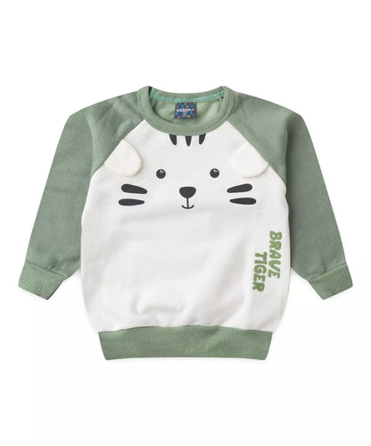 Conjunto de Inverno para Menino Tigrinho Marfim