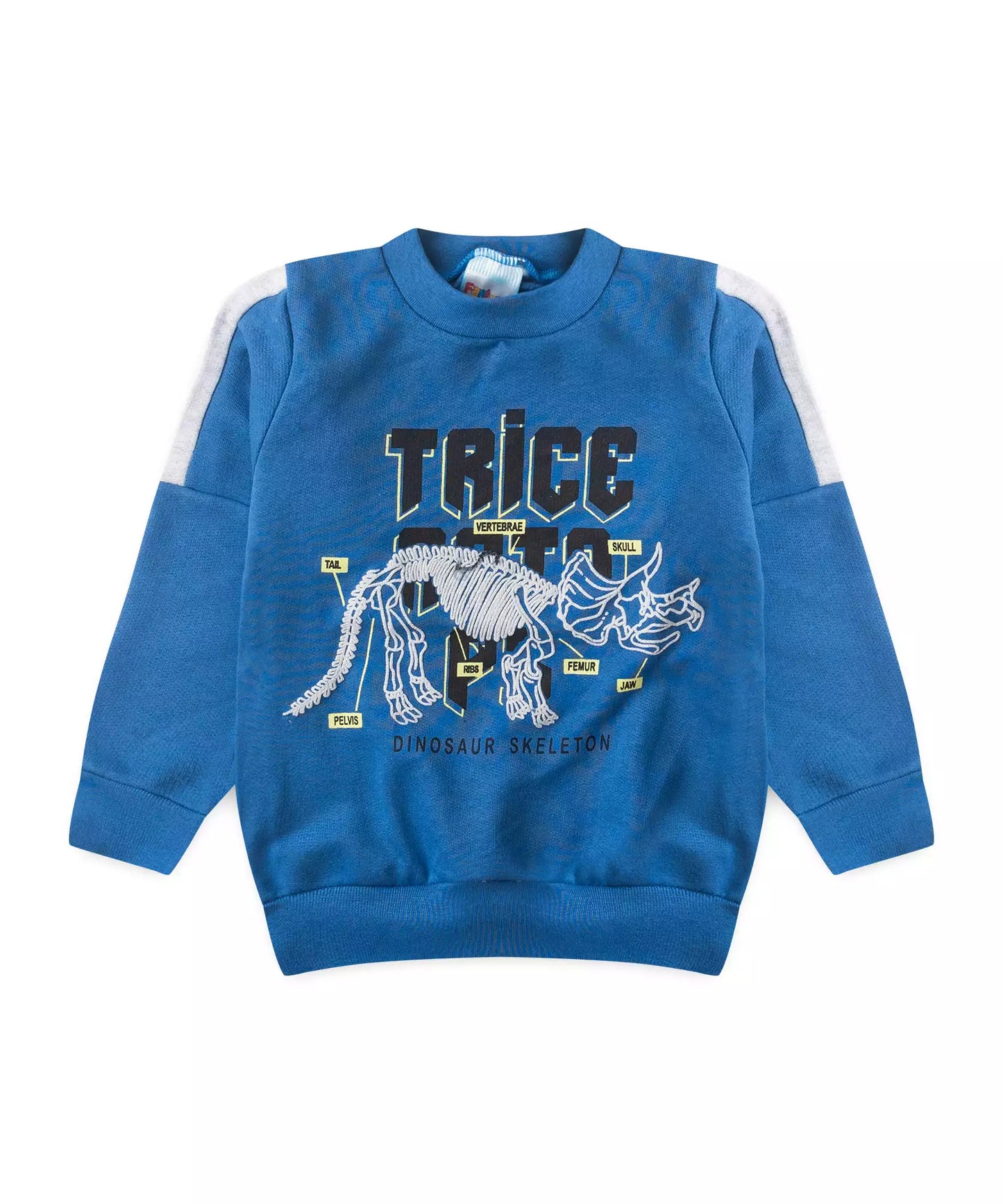 Conjunto de Inverno para Menino Triceratops Azul