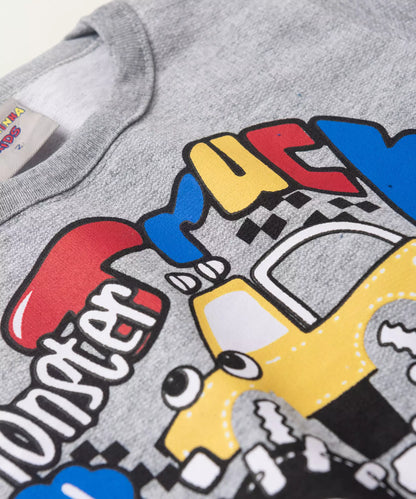 Conjunto de Inverno para Menino Truck Mescla