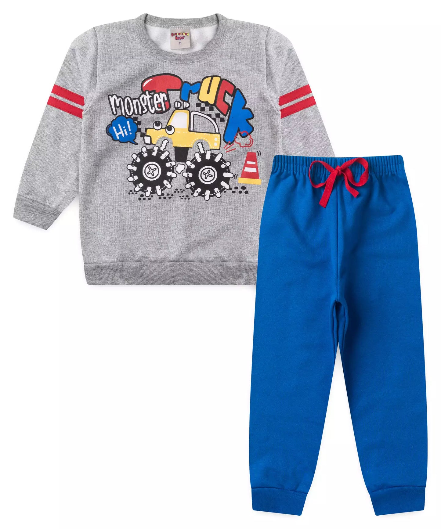 Conjunto de Inverno para Menino Truck Mescla
