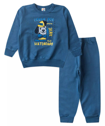 Conjunto de Inverno para Menino Urban Dog Marinho