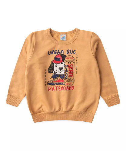 Conjunto de Inverno para Menino Urban Dog Marrom