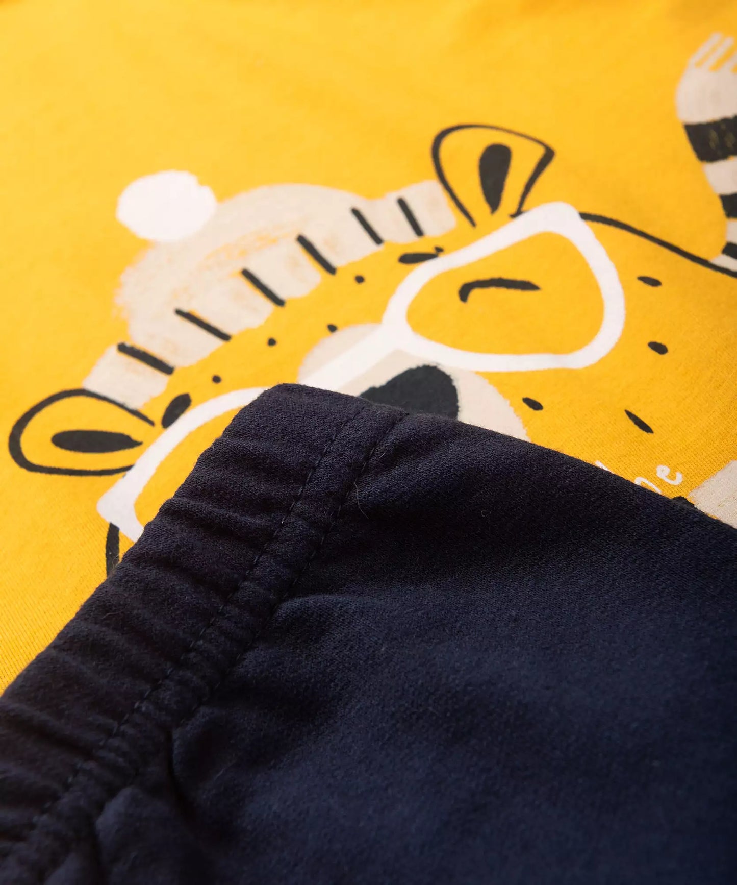 Conjunto de Inverno para Menino Estampado Ursinho Amarelo