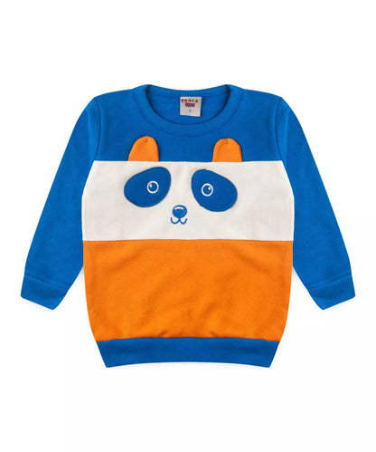 Conjunto de Inverno para Menino Ursinho Azul