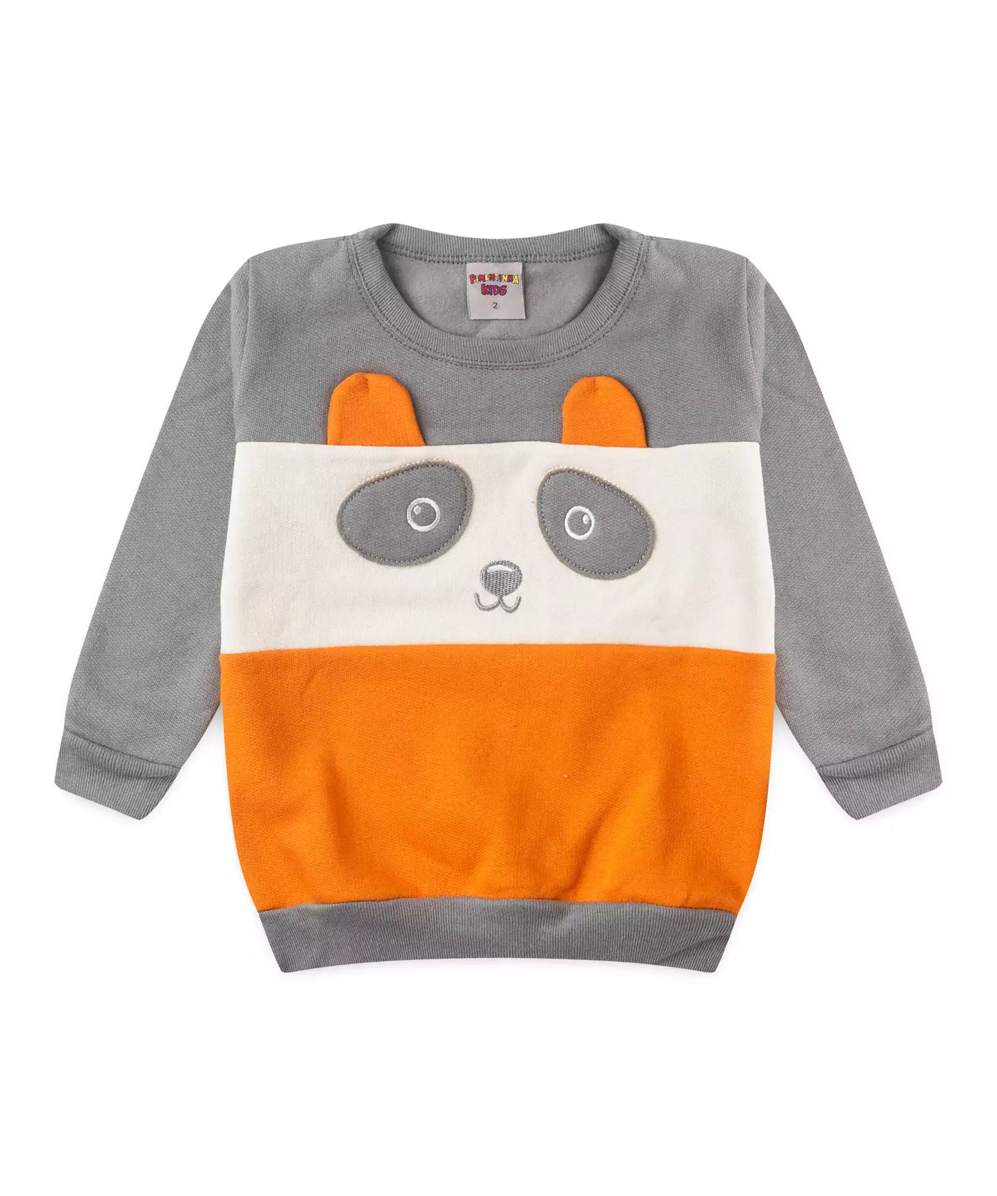Conjunto de Inverno para Menino Ursinho Cinza