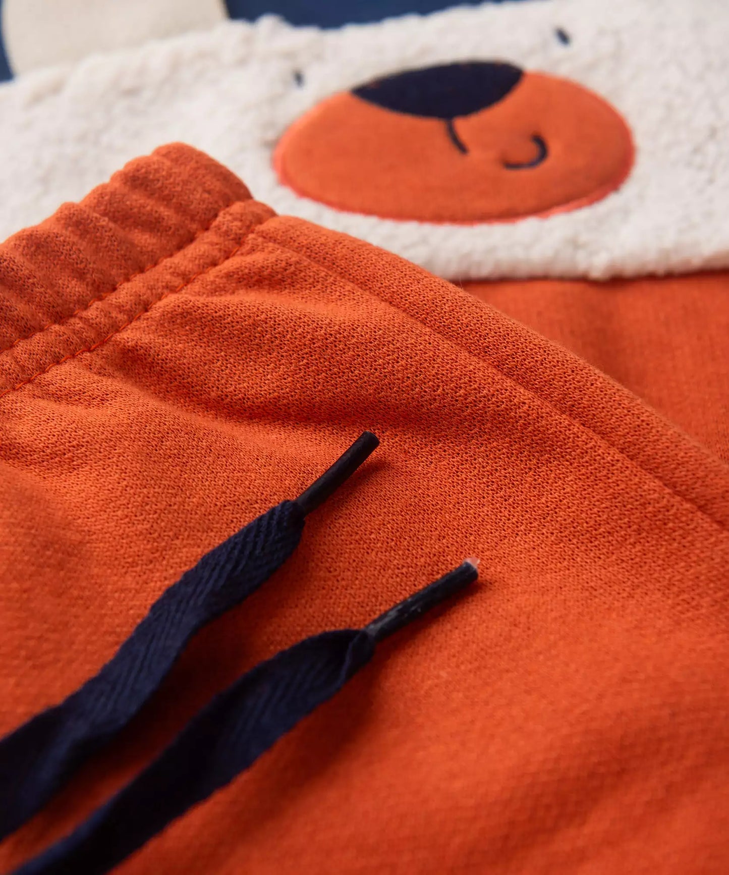 Conjunto de Inverno para Menino Ursinho em Marinho
