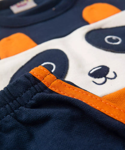 Conjunto de Inverno para Menino no Ursinho Marinho