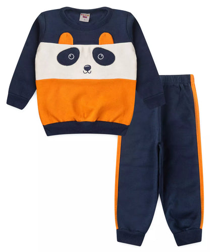 Conjunto de Inverno para Menino no Ursinho Marinho