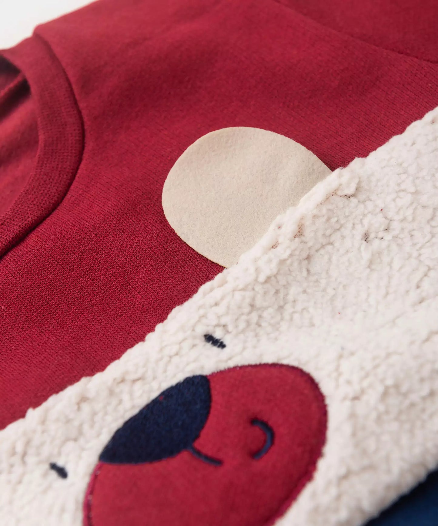 Conjunto de Inverno para Menino Ursinho em Vermelho