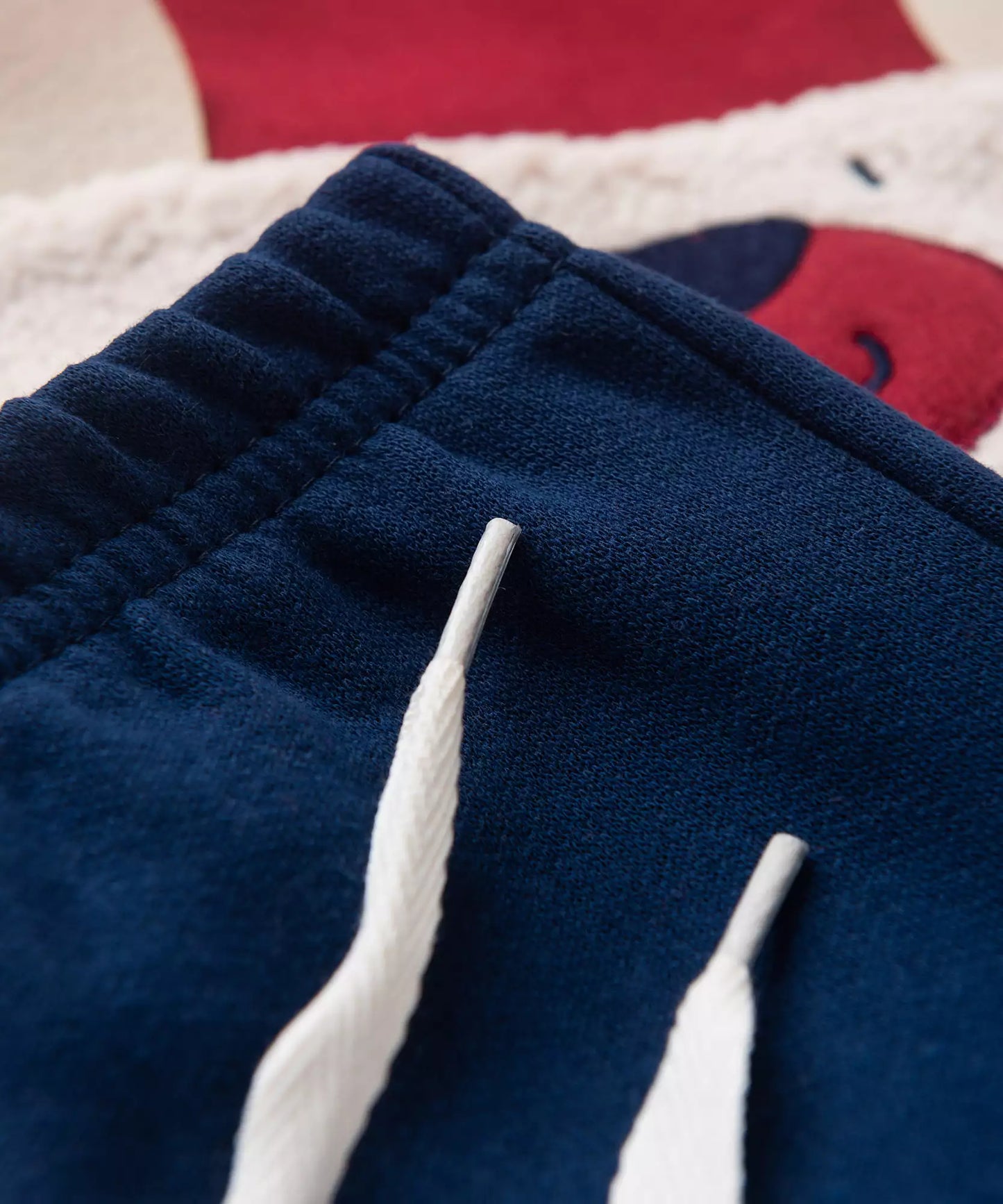 Conjunto de Inverno para Menino Ursinho em Vermelho