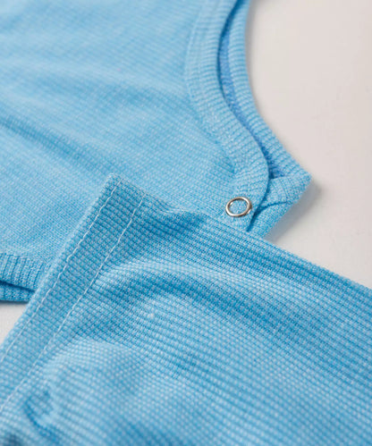 Conjunto de Ribana para Bebê Menino Azul