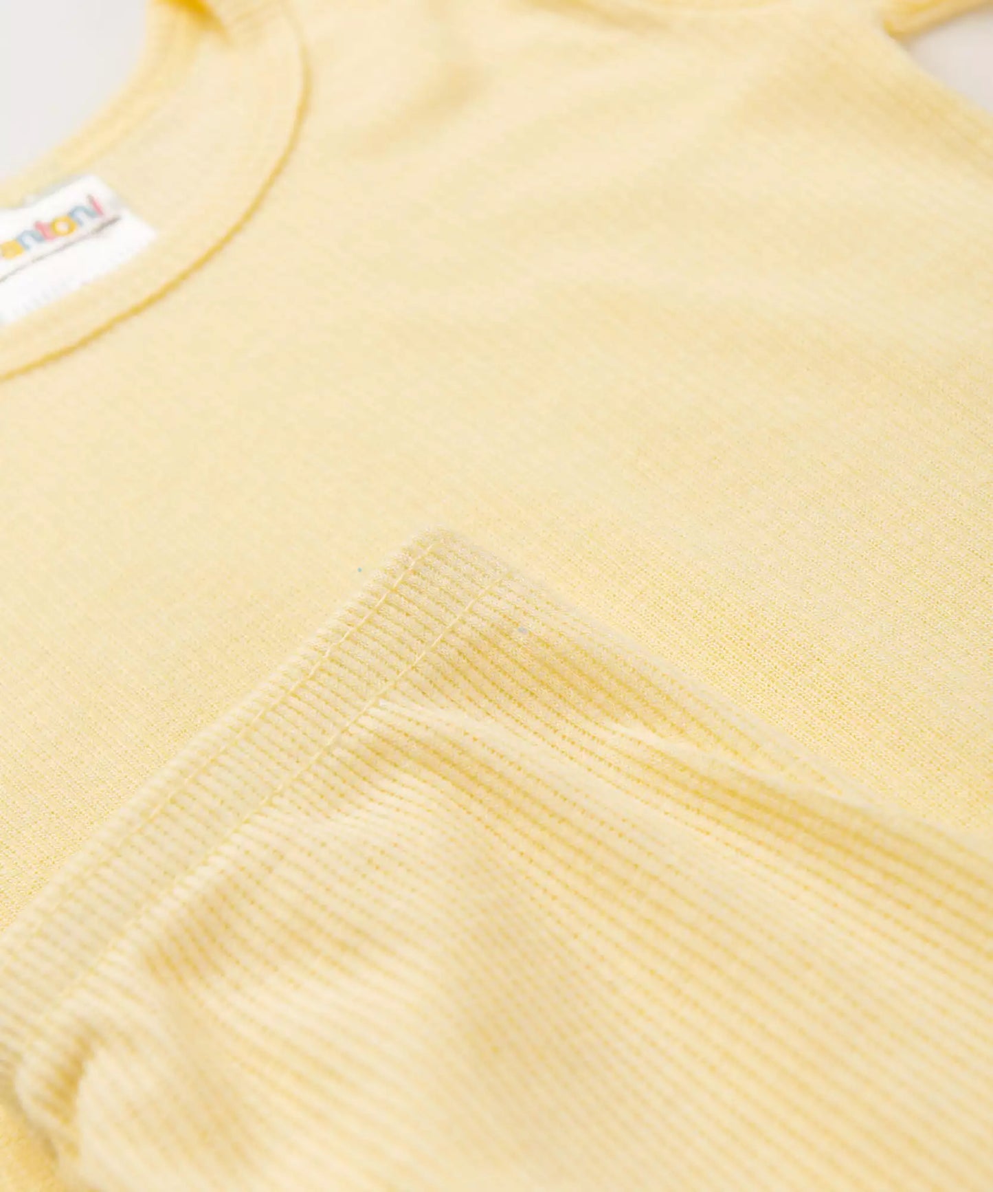 Conjunto de Ribana para Bebê Unissex Amarelo
