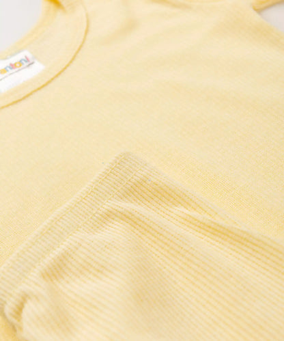 Conjunto de Ribana para Bebê Unissex Amarelo