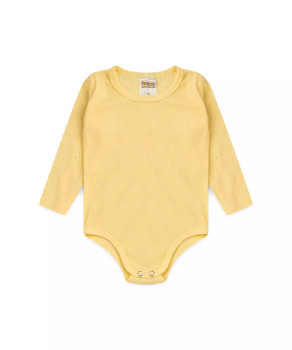 Conjunto de Ribana para Bebê Unissex Amarelo