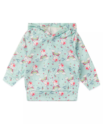 Conjunto de Soft para Bebê Menina Arco-íris Verde