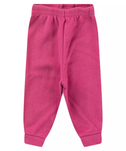 Conjunto de Soft para Bebê Menina Pinguim Salmão