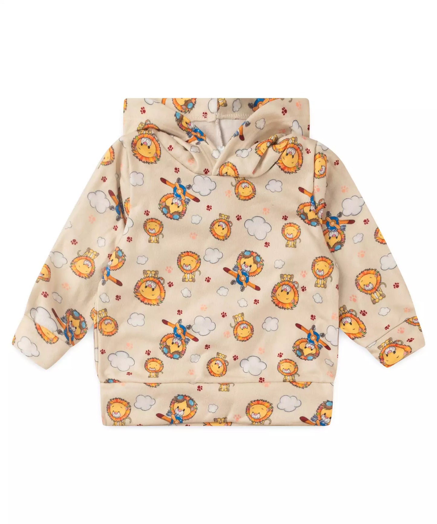 Conjunto de Soft para Bebê Menino Leãozinho Marrom