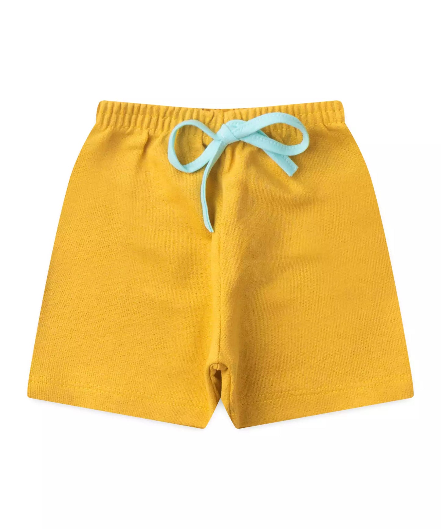 Conjunto de Verão Bebê Menino Girafinha Azul