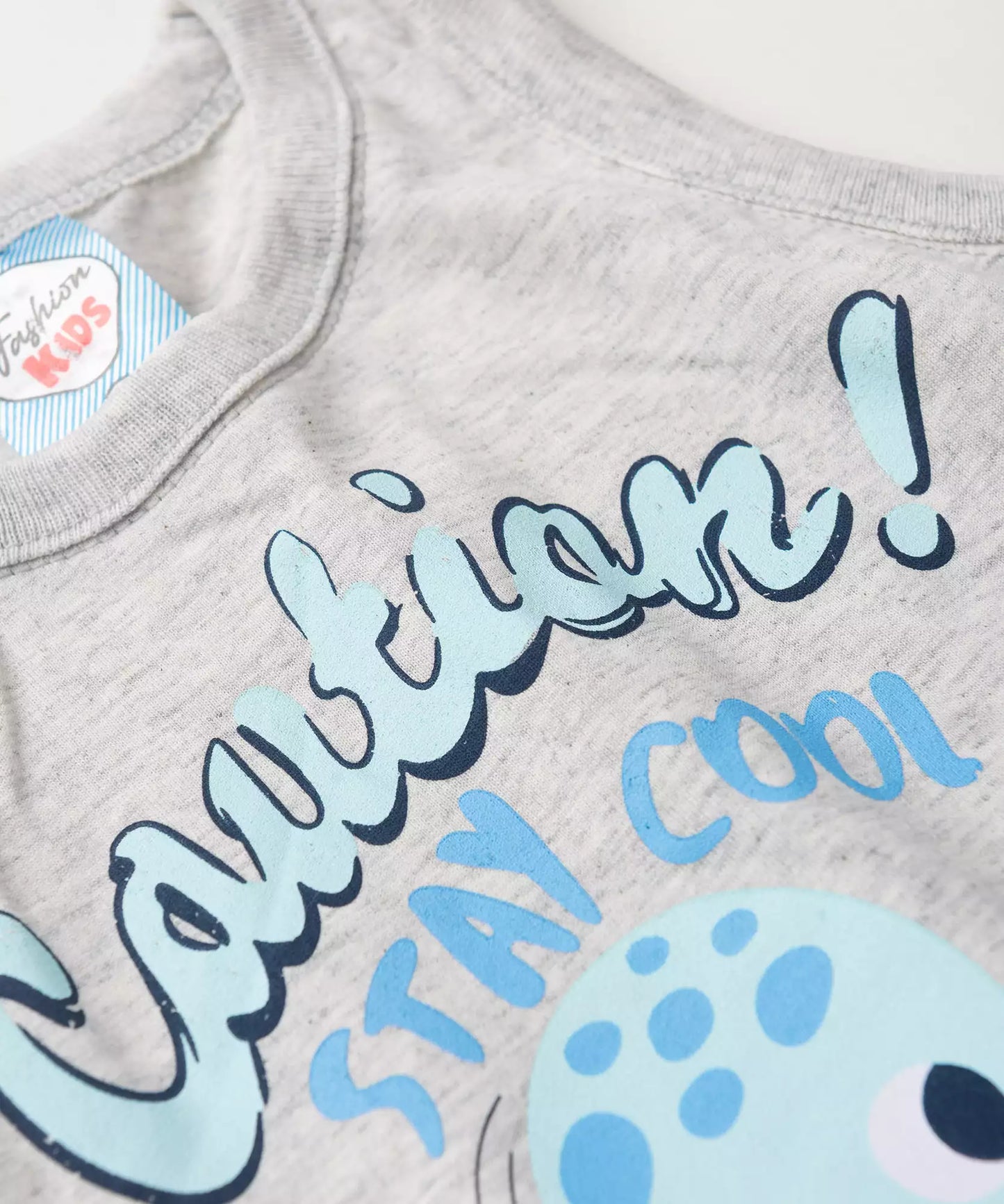 Conjunto de Verão Bebê Menino Polvo Mescla