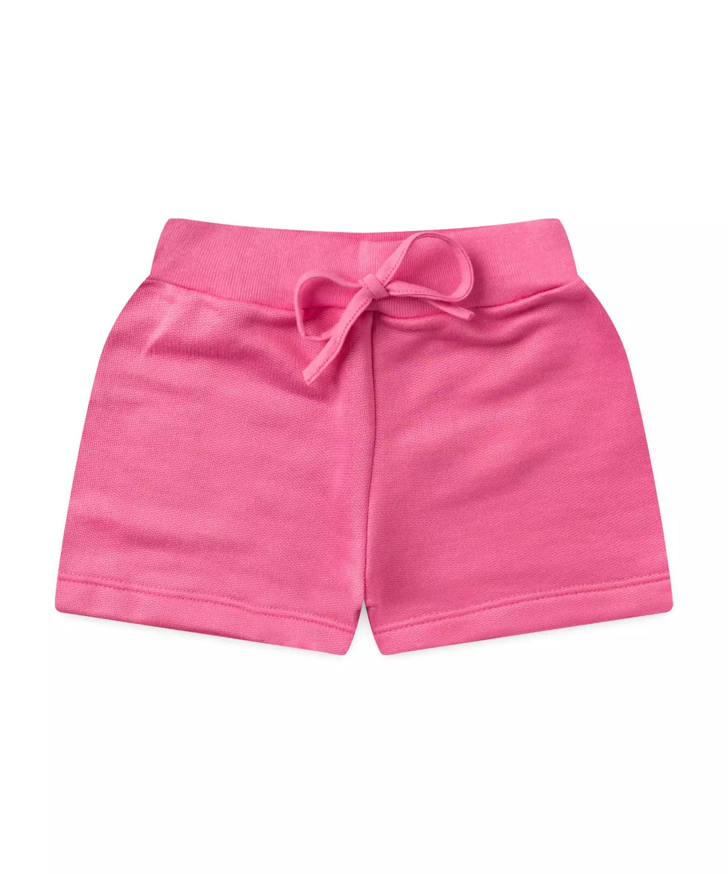 Conjunto de Verão Infantil Feminino Bonequinhas Rosa