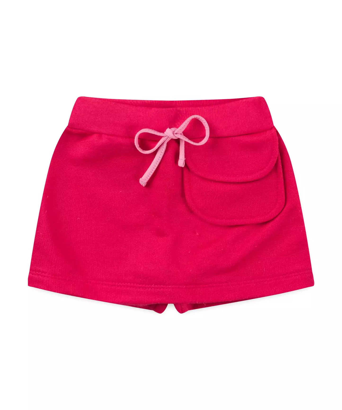 Conjunto de Verão Infantil Feminino Coração Rosa