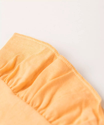 Conjunto de Verão Infantil Feminino Estampado Salmão