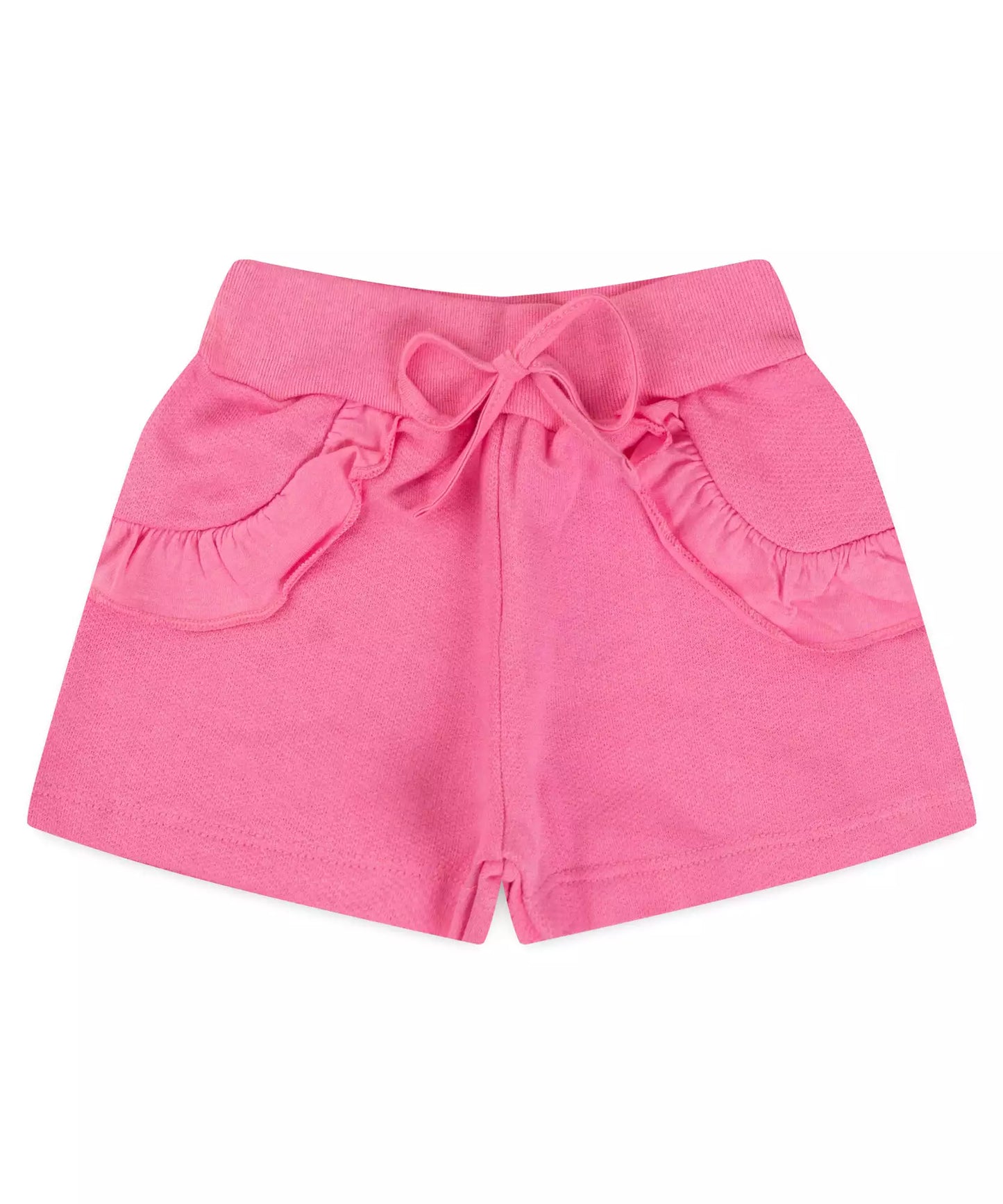 Conjunto de Verão Infantil Feminino Florzinhas Marinho