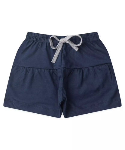Conjunto de Verão Infantil Feminino Picolés Mescla