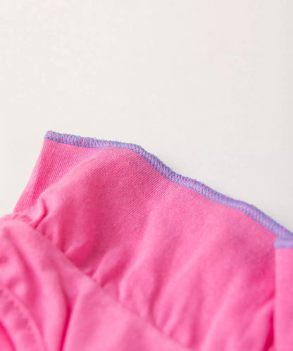 Conjunto de Verão Infantil Feminino Sunny Rosa
