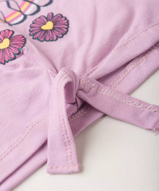 Conjunto de Verão Infantil Feminino Sunshine Rosa