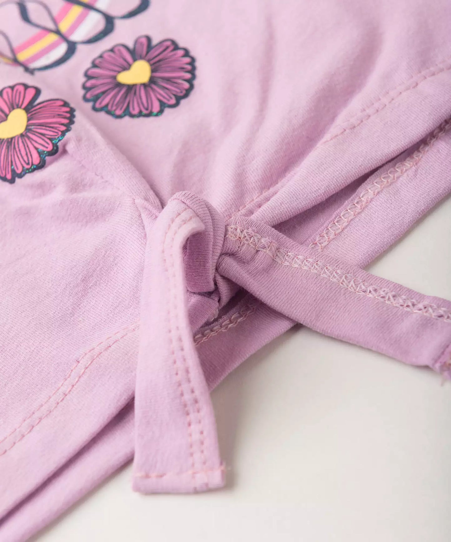 Conjunto de Verão Infantil Feminino Sunshine Rosa