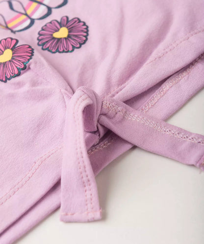Conjunto de Verão Infantil Feminino Sunshine Rosa